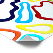 Haarbanden 24 x 36 poster (Hoek)