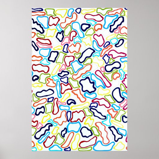 Haarbanden 24 x 36 poster (Voorkant)
