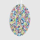 Haarbanden Acryl Ornament (voorkant)