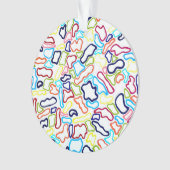 Haarbanden Acryl Ornament (voorkant)