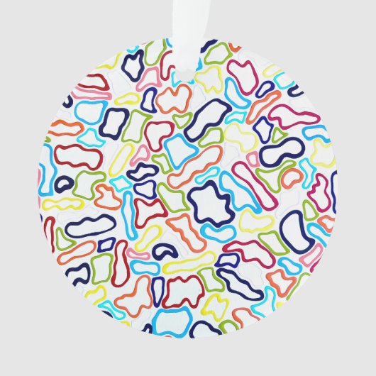 Haarbanden Acryl Ornament (voorkant)