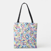 Haarbanden Canvas tas (Achterkant)