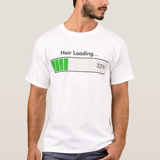 Haarbelasting 33 % t-shirt (Voorkant)