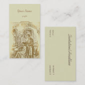  haarbrushing visitekaartje (Voorkant / Achterkant)