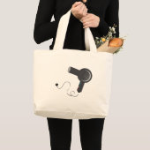 Haardroger Grote Tote Bag (Voorkant (product))