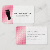 Haarklemmen Visitekaartje (Voorkant / Achterkant)