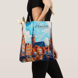 Haarlem Nederland Kunst Reizen Draagtas
