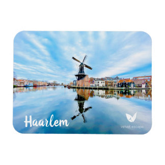 Haarlem windmill fridge magnet van Velvet Escape Magneet