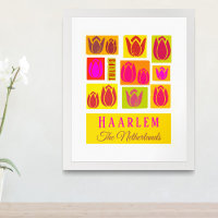 Haarlemse Tulpen Nederland Poster