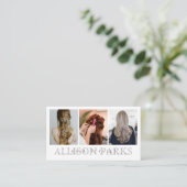 Haarlijst/ander Visitekaartje (Staand voorkant)