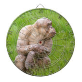Haarloze chimpansee dartbord (Voorkant)