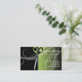 Haarsalon visitekaartje (Staand voorkant)