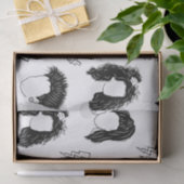 Haarstijlen van 80 jaar tissuepapier (Geschenk)