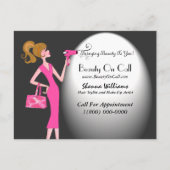 Haarstylist Briefkaarten (Voorkant)