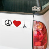 Haarstylist Bumpersticker (Op Truck)