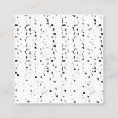 Haarstylist en medische afspraakkaarten | Custom Afsprakenkaartje (Achterkant)