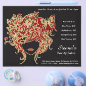 Haarstylist Flyer (Enkel)