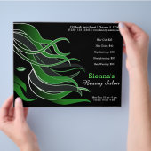 Haarstylist Flyer (Hand)