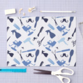 Haarstylist gereedschapspatroon tissuepapier (Craft)