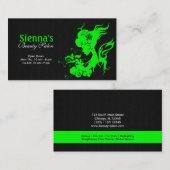 Haarstylist (Limoen) Visitekaartje (Voorkant / Achterkant)