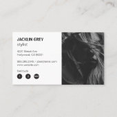 Haarstylist | Modern Klantenkaartje (Voorkant)