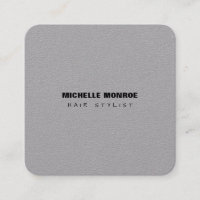 Haarstylist Modern minimalistisch trendy luxe grij