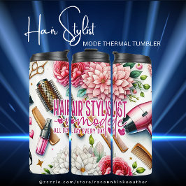 Haarstylist-modus - elke dag de hele dag thermosbeker