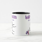 Haarstylist Mok (Midden)