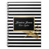 Haarstylist Multomap Spiral Planner Benoeming Notitieboek (Voorkant)