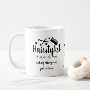 Haarstylist Quote Funny Hairdresser Stars Cool Koffiemok