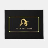 Haarstylist Salon Doormat Deurmat (Voorkant)