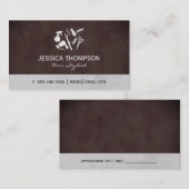 Haarstylist Salon Professional Visitekaartje (Voorkant / Achterkant)