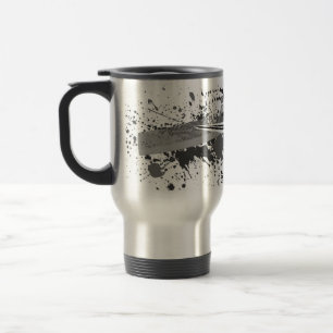 Haarstylist-schaar en Comb Travel Mug Reisbeker