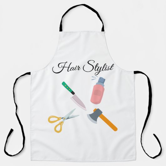 Haarstylist Schort (Voorkant)