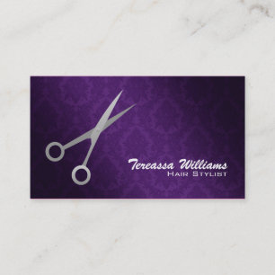 Haarstylist Scissors Visitekaartjes