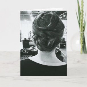 Haarstylist Verjaardag Kaart