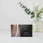 Haarstylist Visitekaartje (Staand voorkant)