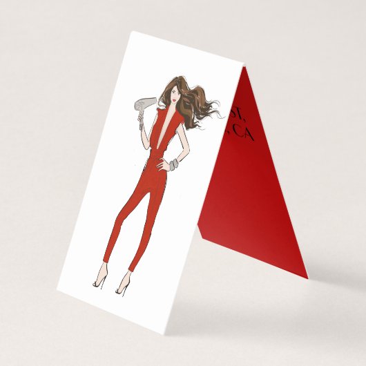 Haarstylist Visitekaartjes (Voorkant)