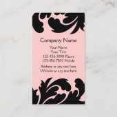 Haarstylist Visitekaartjes (Achterkant)