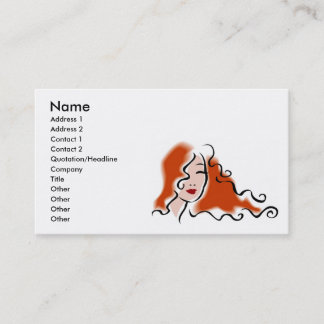 Haarstylist Visitekaartjes