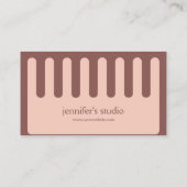 Haarstylist visitekaartjes (Achterkant)