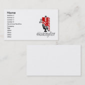 Haarstylist Visitekaartjes (Voorkant / Achterkant)