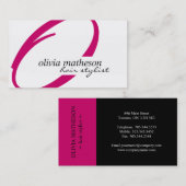 Haarstylist Visitekaartjes (Voorkant / Achterkant)