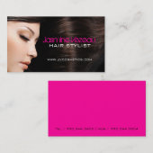 Haarstylist Visitekaartjes (Voorkant / Achterkant)