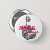 Haarstylist  wasdroger Button (Voorkant /achterkant)