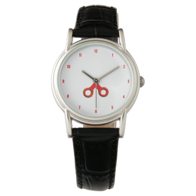 Haarstylist Watch Horloge (Voorkant)