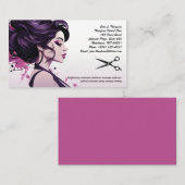 Haarstyliste & Salon Visitekaartje (Voorkant / Achterkant)