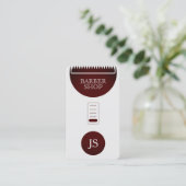 Haartrimmer professionele lol visitekaartje (Staand voorkant)