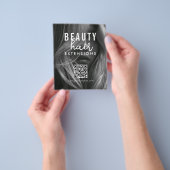 Haarverlengerings Pruik Bestelformulier Haar Merke Flyer (Hand)