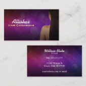 Haarverlengingen Visitekaartjes (Voorkant / Achterkant)